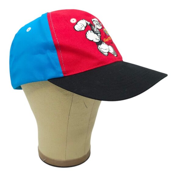 Popeye Pow Spinach Strapback Cap Trucker Baseball Embroidered Cartoon Hat - Picture 3 of 13